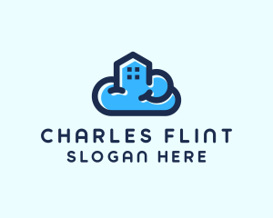 Blue Cloud Home logo design