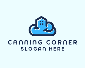 Blue Cloud Home logo design