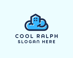 Blue Cloud Home logo design