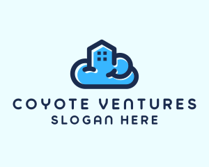 Blue Cloud Home logo design