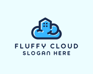 Blue Cloud Home logo design