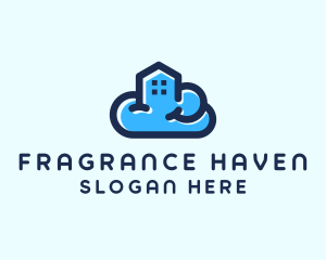 Blue Cloud Home logo design