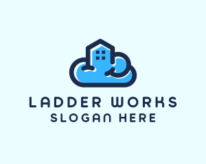 Blue Cloud Home logo design