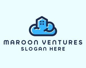 Blue Cloud Home logo design