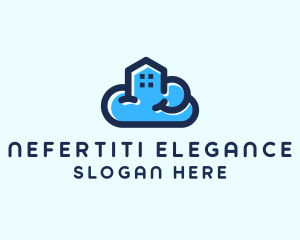 Blue Cloud Home logo design