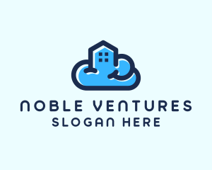 Blue Cloud Home logo design