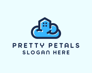 Blue Cloud Home logo design