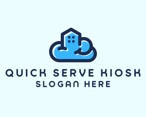 Blue Cloud Home logo design