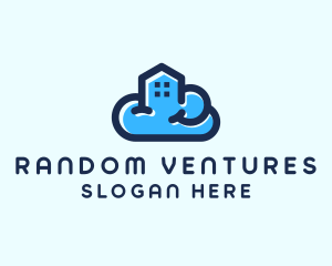 Blue Cloud Home logo design