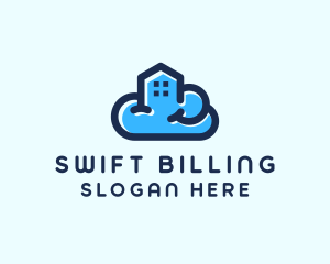 Blue Cloud Home logo design