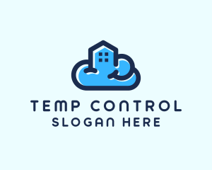 Blue Cloud Home logo design