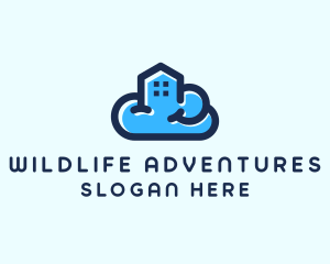 Blue Cloud Home logo design