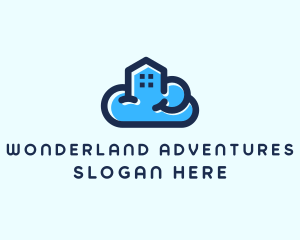 Blue Cloud Home logo design