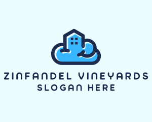 Blue Cloud Home logo design