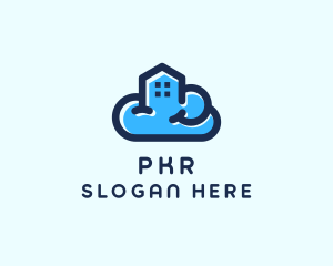 Blue Cloud Home logo design