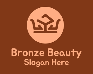 Bronze - Table & Seats Crown logo design