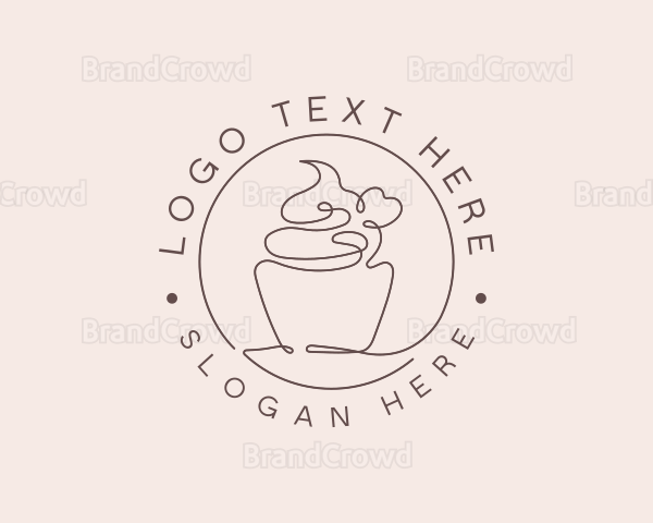 Cupcake Treats Dessert Logo