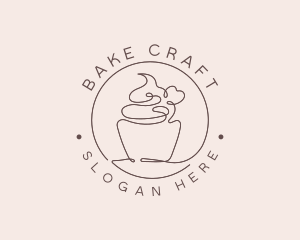 Cupcake Treats Dessert logo design