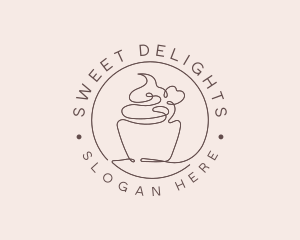 Cupcake Treats Dessert logo design