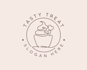 Cupcake Treats Dessert logo design