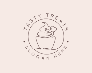 Cupcake Treats Dessert logo design