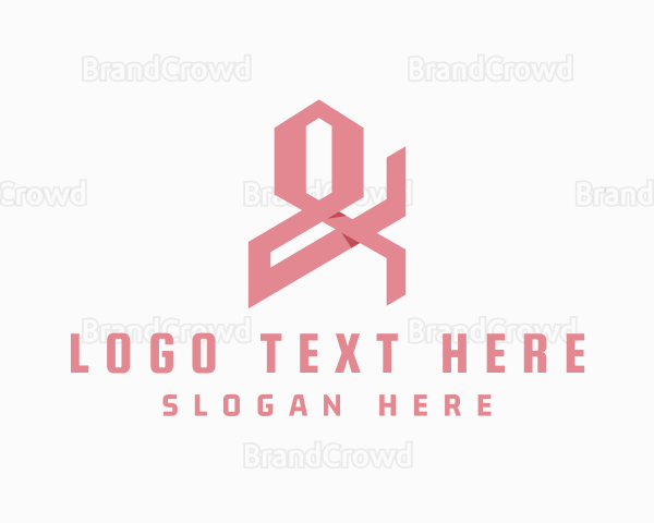 Modern Ampersand Typography Logo