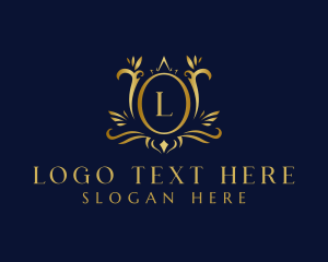 Expensive - Gold Ornament Boutique logo design