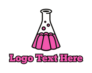 Sweets - Jelly Science Lab Experiment logo design