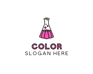Digital Agency - Jelly Science Lab Experiment logo design
