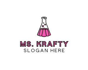 Store - Jelly Science Lab Experiment logo design