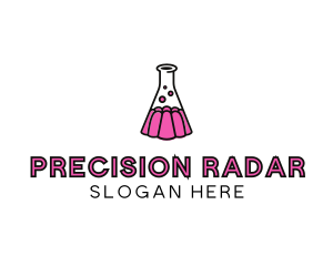 Jelly Science Lab Experiment logo design