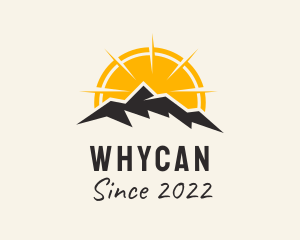 Campsite - Sunset Mountain Outdoor logo design