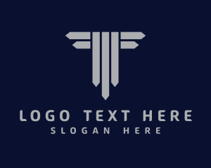 Innovation - Professional Innovation Firm Letter T logo design