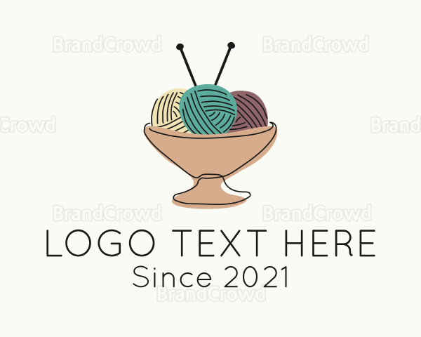 Yarn Ball Tray Logo