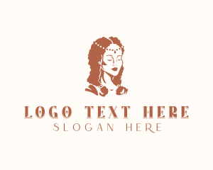 Beauty Salon Hair Styling Logo