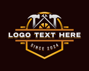 Hammer - Hammer Roofing Carpentry logo design