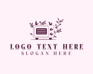 Oven - Microwave Oven Baking logo design