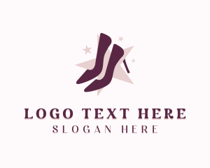 High Heels - Stilettos Shoe Boutique logo design