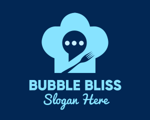 Chat Bubble Toque logo design