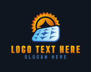 Sun - Sun Solar Power logo design