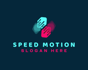 Motion - Arrow Motion Multimedia logo design