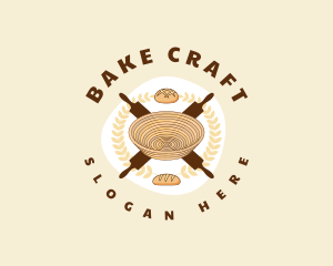 Baking Culinary Bread logo design