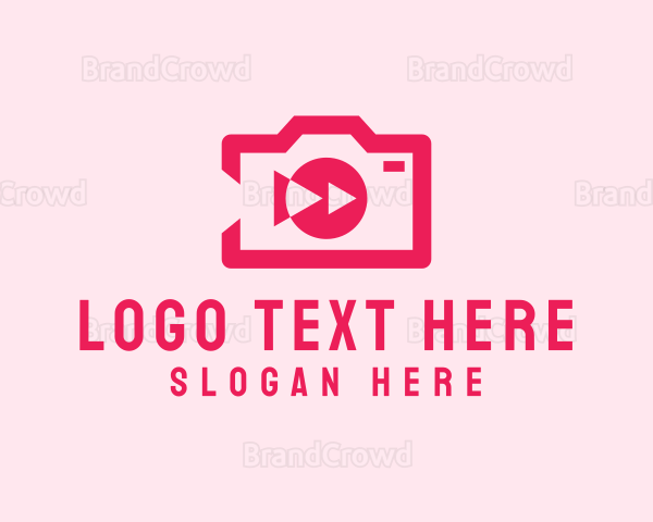 Simple Video Camera Logo