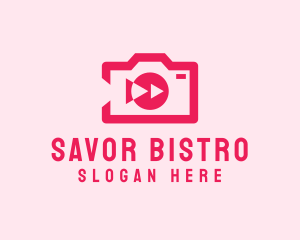 Photo Editing - Simple Video Camera logo design