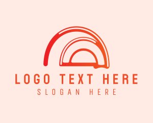Modern - Abstract Arc Letter A logo design