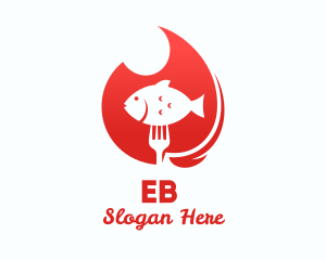 Fish - Grilled Fish Restaurant logo design