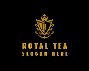 Royal Crown Shield logo design