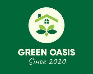 Green Home Subdivision logo design