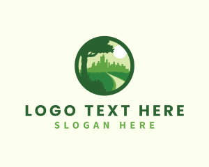 Tourism - Eco City Structure logo design