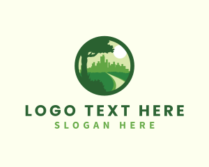 Urban - Eco City Structure logo design
